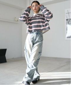 Lovetoxic / ラブトキシック その他パンツ | 【LTXC】バレルレッグダメージデニム