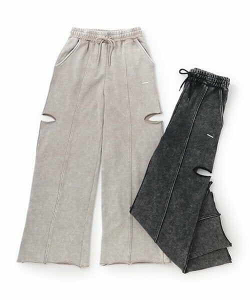 Lovetoxic / ラブトキシック その他パンツ | 【LTXC】ヴィンテージ風スリットスウェットパンツ | 詳細2