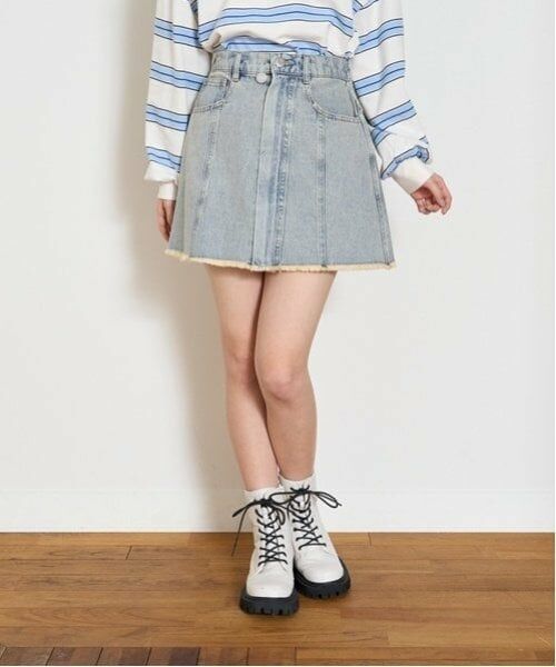 Lovetoxic / ラブトキシック ミニ・ひざ丈スカート | 【LTXC】2WAYラップスカート | 詳細1