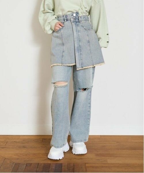 Lovetoxic / ラブトキシック ミニ・ひざ丈スカート | 【LTXC】2WAYラップスカート | 詳細2