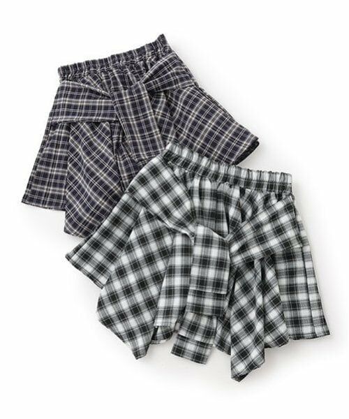 Lovetoxic / ラブトキシック ショート・ハーフ・半端丈パンツ | 【LTXC】チェック巻き風キュロット | 詳細11