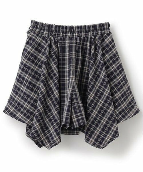 Lovetoxic / ラブトキシック ショート・ハーフ・半端丈パンツ | 【LTXC】チェック巻き風キュロット | 詳細3