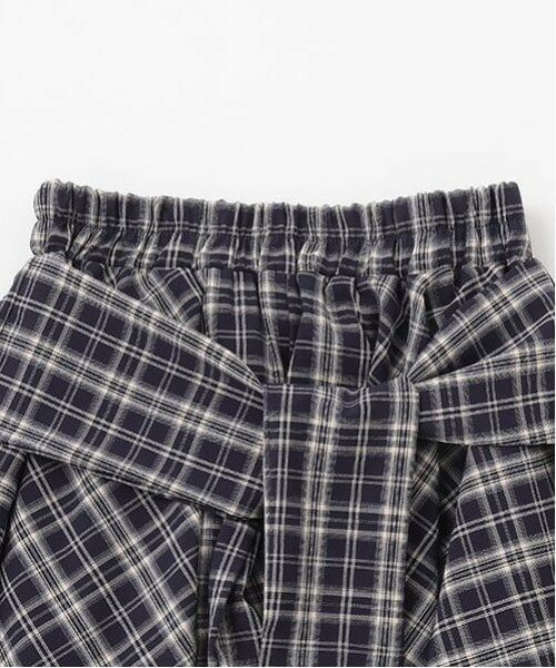 Lovetoxic / ラブトキシック ショート・ハーフ・半端丈パンツ | 【LTXC】チェック巻き風キュロット | 詳細4