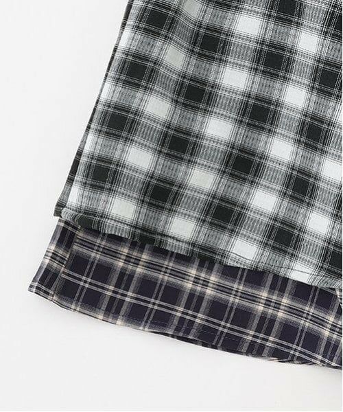 Lovetoxic / ラブトキシック ショート・ハーフ・半端丈パンツ | 【LTXC】チェック巻き風キュロット | 詳細7