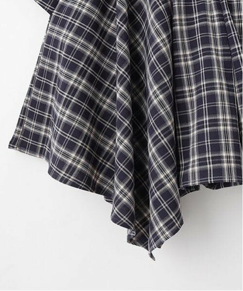 Lovetoxic / ラブトキシック ショート・ハーフ・半端丈パンツ | 【LTXC】チェック巻き風キュロット | 詳細8