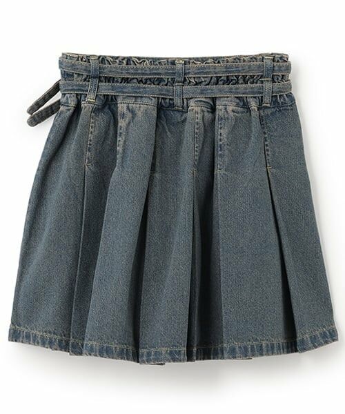 Lovetoxic / ラブトキシック ショート・ハーフ・半端丈パンツ | 【LTXC】Wベルトデニムプリーツスカート | 詳細11