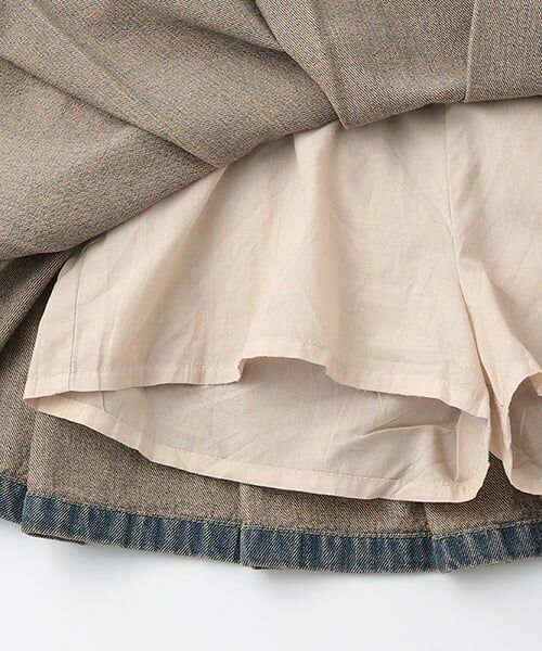 Lovetoxic / ラブトキシック ショート・ハーフ・半端丈パンツ | 【LTXC】Wベルトデニムプリーツスカート | 詳細15