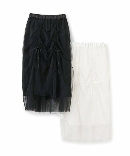 Lovetoxic / ラブトキシック ミニ・ひざ丈スカート | 【LTXC】ギャザーチュールスカート | 詳細11