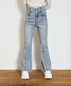 Lovetoxic / ラブトキシック その他パンツ | スタイルアップフレアデニム