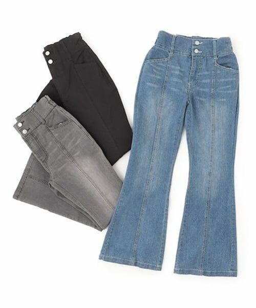 Lovetoxic / ラブトキシック その他パンツ | スタイルアップフレアデニム | 詳細1