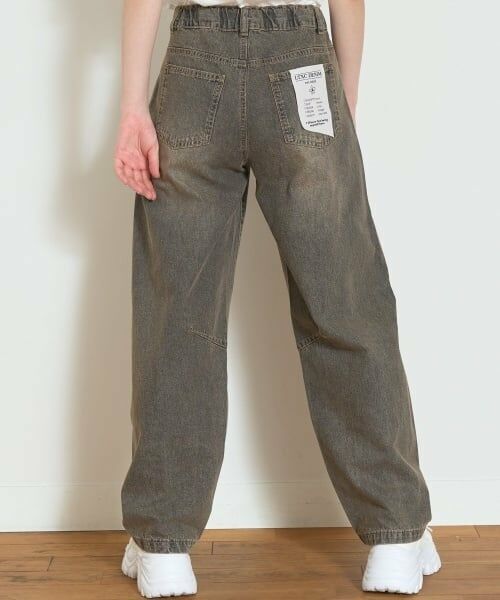 Lovetoxic / ラブトキシック その他パンツ | 【LTXC】【接触冷感/ひんやり】バレルレッグライトデニム | 詳細3