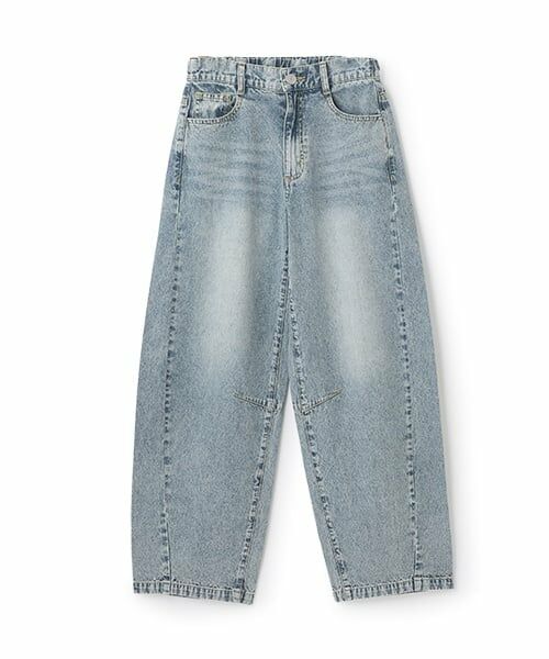 Lovetoxic / ラブトキシック その他パンツ | 【LTXC】【接触冷感/ひんやり】バレルレッグライトデニム | 詳細9