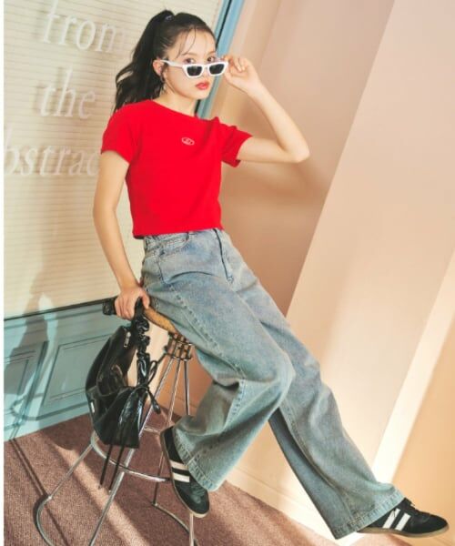 Lovetoxic / ラブトキシック その他パンツ | キラキラデニムパンツ | 詳細1