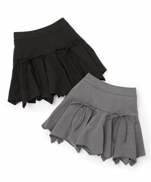 Lovetoxic / ラブトキシック ショート・ハーフ・半端丈パンツ | ヘンケイヘムスカート | 詳細3