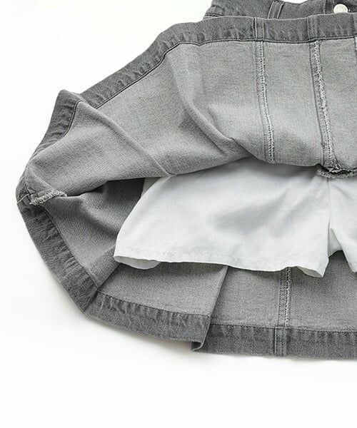 Lovetoxic / ラブトキシック ショート・ハーフ・半端丈パンツ | 美脚見えデニムプリーツスカート | 詳細11