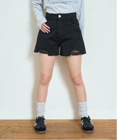 Lovetoxic / ラブトキシック ショート・ハーフ・半端丈パンツ | 【LTXC】ダメージデニムショートパンツ