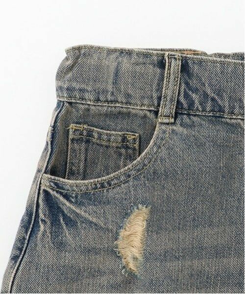 Lovetoxic / ラブトキシック ショート・ハーフ・半端丈パンツ | 【LTXC】ダメージデニムショートパンツ | 詳細13