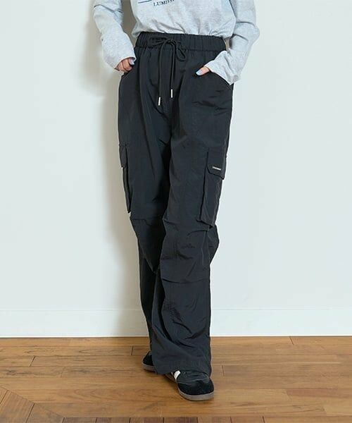 Lovetoxic / ラブトキシック その他パンツ | 【LTXC】【接触冷感/ひんやり】カーゴパンツ（黒）