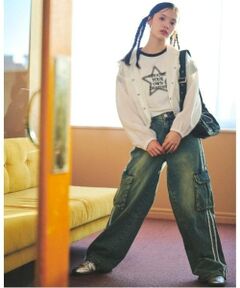 Lovetoxic / ラブトキシック その他パンツ | 【LTXC】ライトデニムラインカーゴパンツ