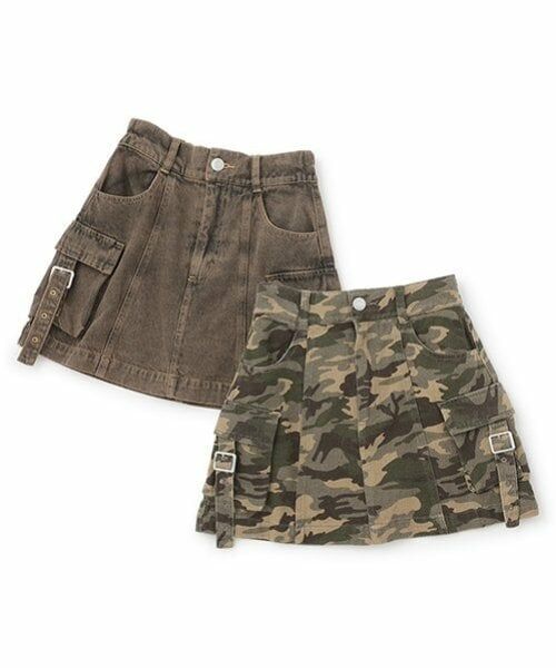 Lovetoxic / ラブトキシック ミニ・ひざ丈スカート | 【LTXC】カーゴデニムミニスカート | 詳細3