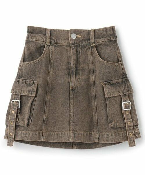 Lovetoxic / ラブトキシック ミニ・ひざ丈スカート | 【LTXC】カーゴデニムミニスカート | 詳細6
