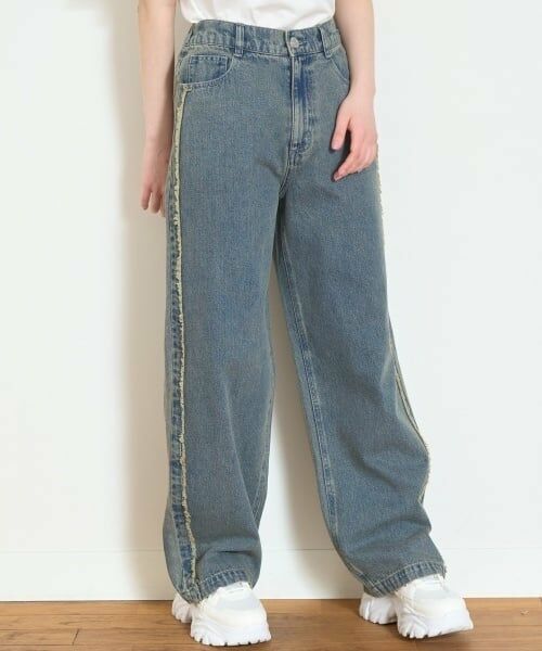 Lovetoxic / ラブトキシック その他パンツ | フリンジデニムパンツ | 詳細2