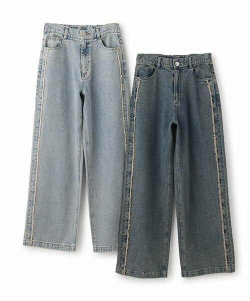 Lovetoxic / ラブトキシック その他パンツ | フリンジデニムパンツ | 詳細4