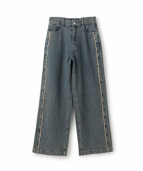 Lovetoxic / ラブトキシック その他パンツ | フリンジデニムパンツ | 詳細6