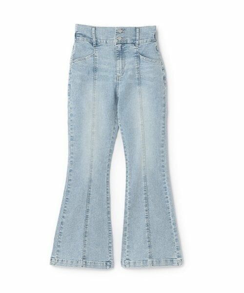 Lovetoxic / ラブトキシック その他パンツ | 【接触冷感/ひんやり】スタイルアップフレアデニム | 詳細5