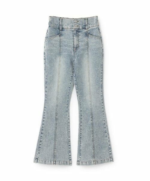 Lovetoxic / ラブトキシック その他パンツ | 【接触冷感/ひんやり】スタイルアップフレアデニム | 詳細6