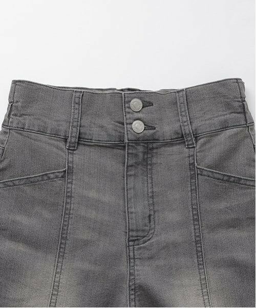 Lovetoxic / ラブトキシック その他パンツ | 【接触冷感/ひんやり】スタイルアップフレアデニム | 詳細9