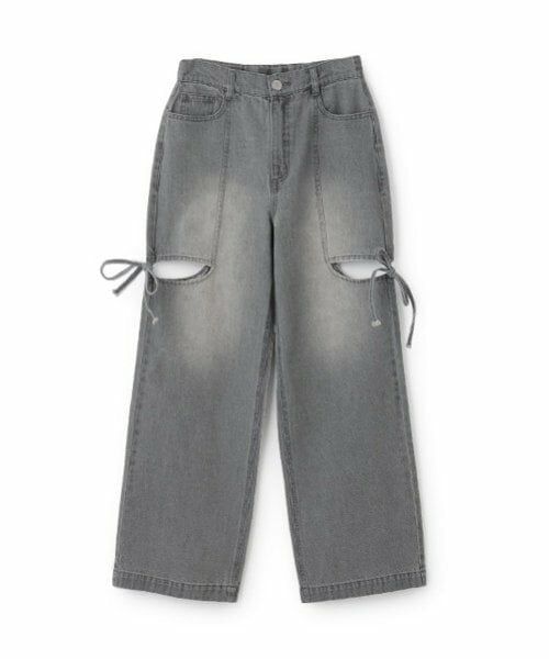 Lovetoxic / ラブトキシック その他パンツ | リボンスリットデニムパンツ | 詳細6