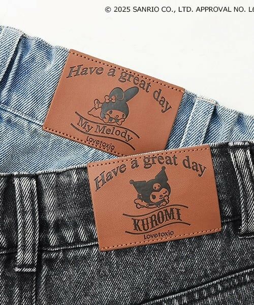 Lovetoxic / ラブトキシック ショート・ハーフ・半端丈パンツ | 【マイメロディ・クロミ】ダメージショートパンツ | 詳細29