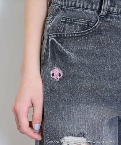 Lovetoxic / ラブトキシック ショート・ハーフ・半端丈パンツ | 【マイメロディ・クロミ】ダメージショートパンツ | 詳細8