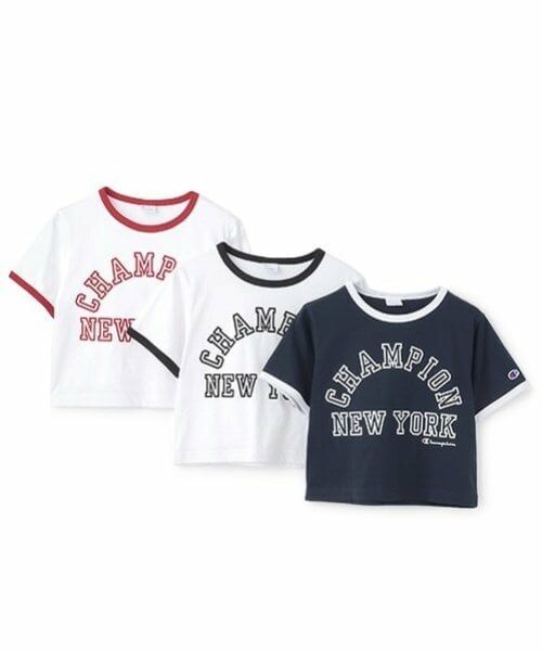 Lovetoxic / ラブトキシック Tシャツ | 【Champion】【綿100％】リンガー半袖Tシャツ | 詳細1