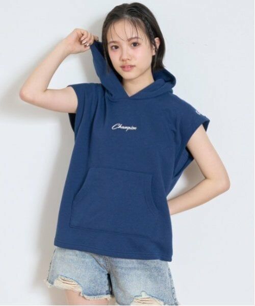 Lovetoxic / ラブトキシック パーカー | 【Champion】ノースリーブパーカ | 詳細1