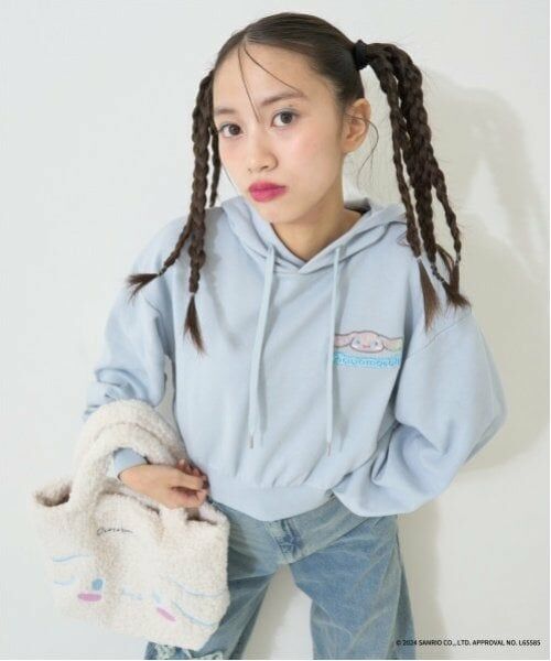 Lovetoxic / ラブトキシック パーカー | 【サンリオキャラクターズ】キャラクターアソートパーカ（サックス）