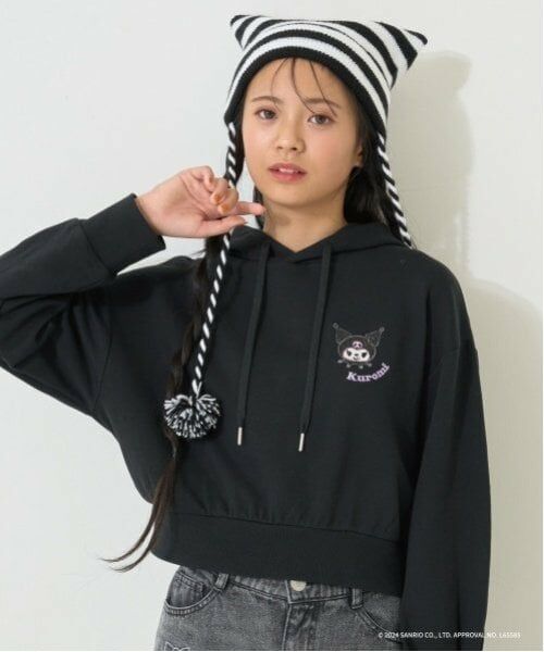 Lovetoxic / ラブトキシック パーカー | 【サンリオキャラクターズ】キャラクターアソートパーカ（黒）