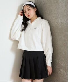 Lovetoxic / ラブトキシック スウェット | 【Reebok】クロップドハーフジップ