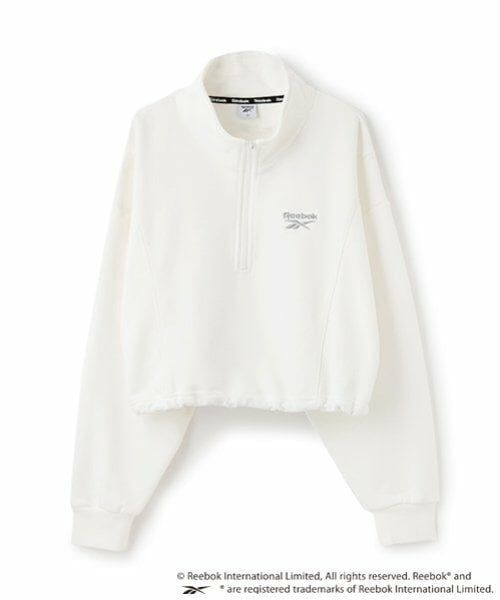 Lovetoxic / ラブトキシック スウェット | 【Reebok】クロップドハーフジップ | 詳細9