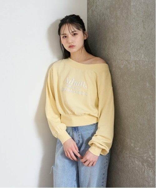 Lovetoxic / ラブトキシック スウェット | オフショルプルオーバー | 詳細1