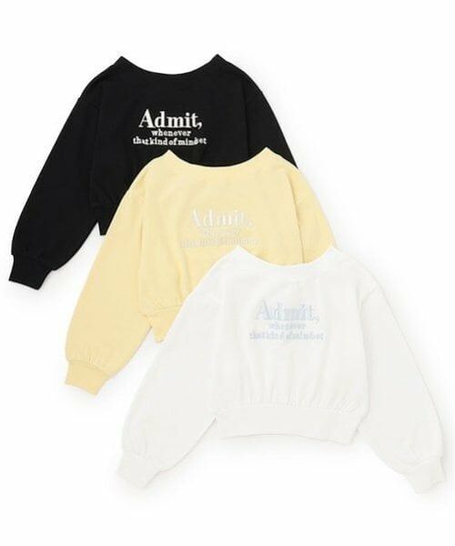 Lovetoxic / ラブトキシック スウェット | オフショルプルオーバー | 詳細11