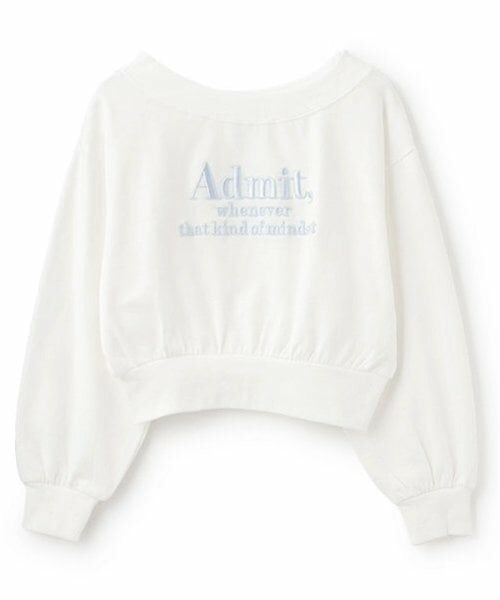Lovetoxic / ラブトキシック スウェット | オフショルプルオーバー | 詳細2