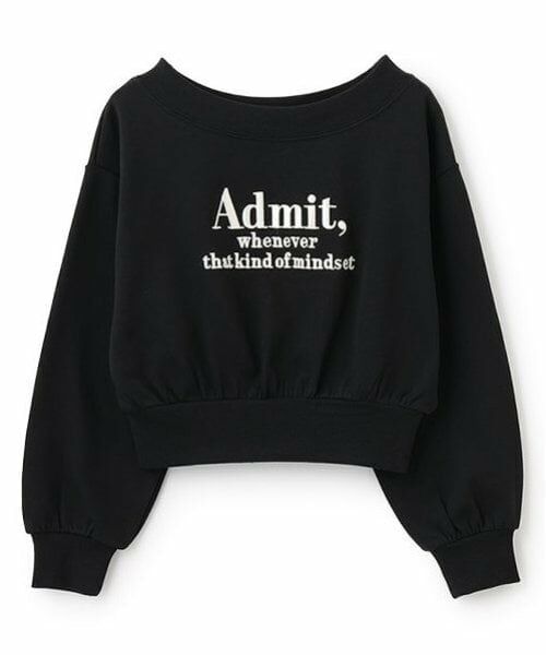 Lovetoxic / ラブトキシック スウェット | オフショルプルオーバー | 詳細3