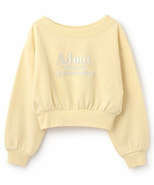 Lovetoxic / ラブトキシック スウェット | オフショルプルオーバー | 詳細4