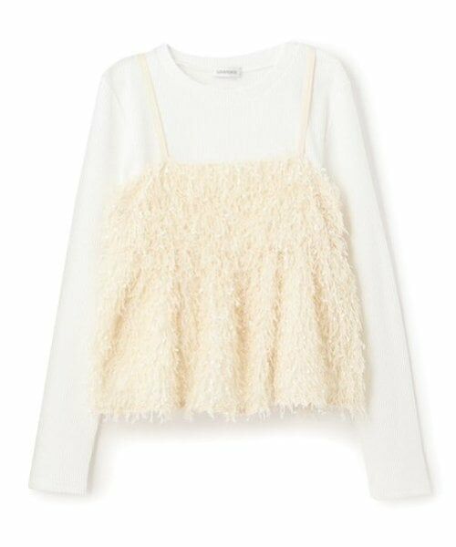 Lovetoxic / ラブトキシック その他トップス | フェザービスチェインナーセット | 詳細1