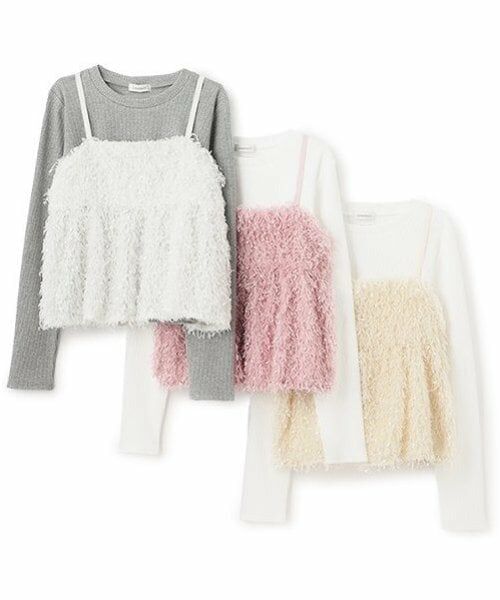 Lovetoxic / ラブトキシック その他トップス | フェザービスチェインナーセット | 詳細10