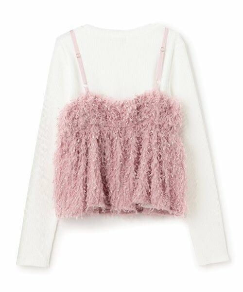 Lovetoxic / ラブトキシック その他トップス | フェザービスチェインナーセット | 詳細3