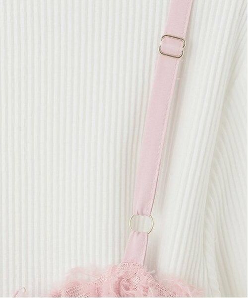 Lovetoxic / ラブトキシック その他トップス | フェザービスチェインナーセット | 詳細8