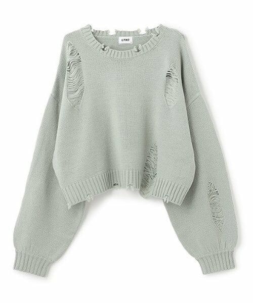 Lovetoxic / ラブトキシック ニット・セーター | 【LTXC】ダメージニット | 詳細10